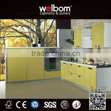 Newest Design Top Quality Modern Custom Paint Grade Kitchen Cabinets