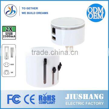 Open Your Travel the World High Quality Security Multi-function Allied Wifi Universal Travel Adapter Socket photo-5