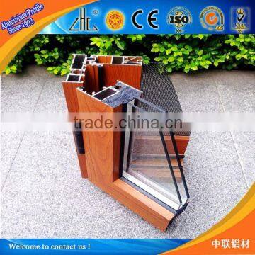 Best selling products,aluminum price per kg kitchen accessory,wooden grain door and window aluminium extrusion profile