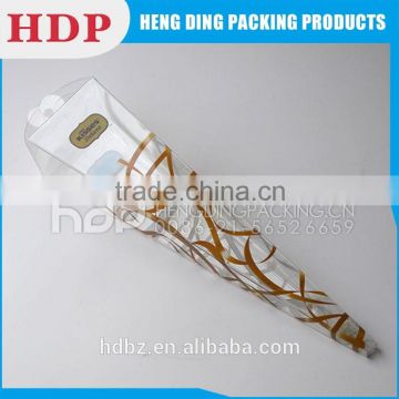 delicate hot stamping plastic packaging for flowers