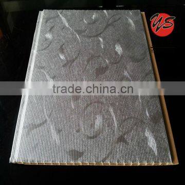 silver flower design pvc panel for ceiling and wall