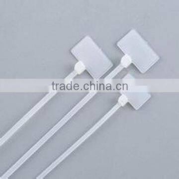 Alibaba Top Quality Full Size & Color Nylon 66 Plastic OEM Marker Cable Tie