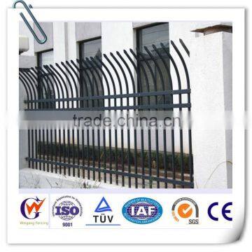 High security steel protection privacy fence