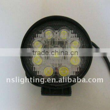 27W 12V&24V LED WORK LIGHT 4WD 4x4 Spot/Flood Car