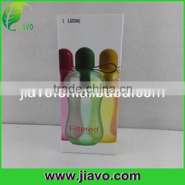 aluminum water bottle with filter supoort OEM service