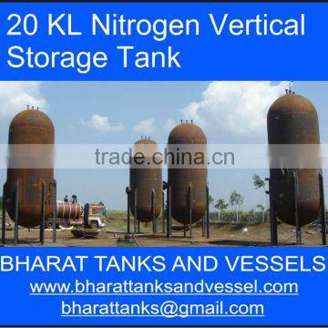 "20 KL Nitrogen Vertical Storage Tank"