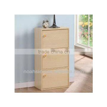3 cubes wooden storage cube bookcase