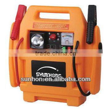 Classic jump starter with compressor