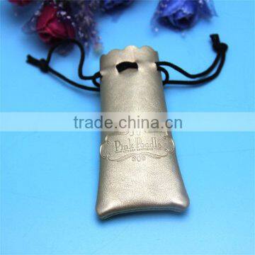 High Quality Custom Leather Pouch With Imprint Logo