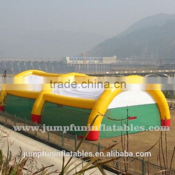 Commercial PVC Inflatable Tent with netting cover Outdoor Inflatable Paintball Arena