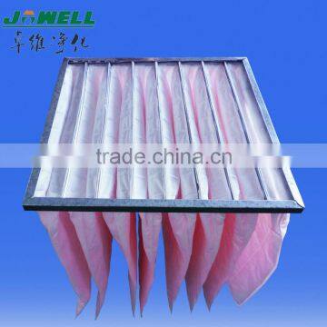 ISO SGS CE JOWELL f7 medium efficiency pocket air filter