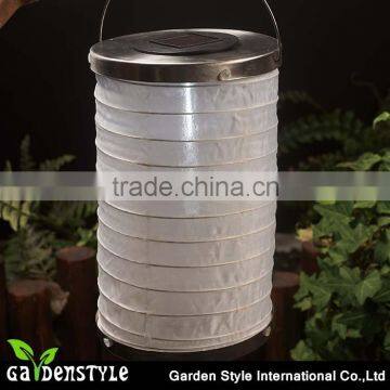 lantern lamp hanging lantern, cylinder design garden lantern, white led paper lantern