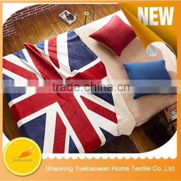 The best Fashione Flag pattern Microfiber bedding set china supplier