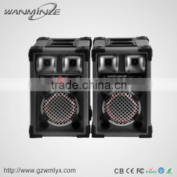 Low Price Sound Live Subwoofer Speaker Cost-effective Home Theater Karaoke Sound System 8inch Wooden Digital Loud Bar Speaker