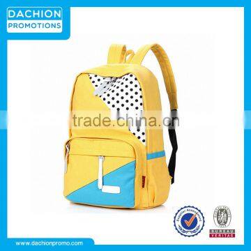 2016 New Arrivals Floral Printed Canvas Backpack