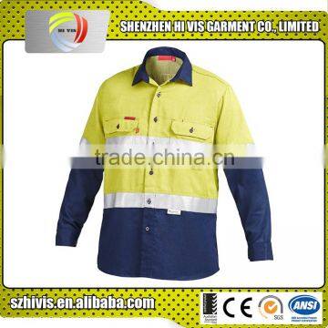 Factory Price Mens Bulk Dry Customized Hi Vis Rain Shirt