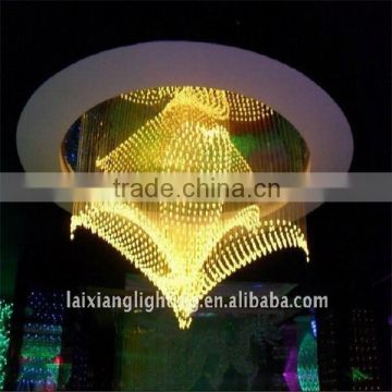 Decorative Hanging Modern Ceiling Lamp, Crystal fiber ceiling lamp