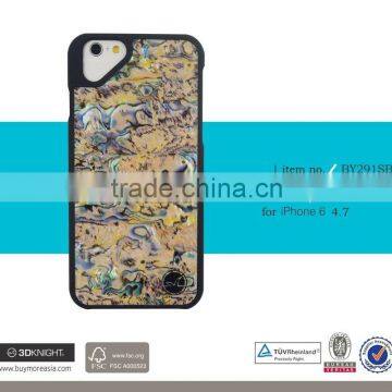 2016 Luxury Mobile Phone Cover Case for Iphone 6 6plus Real Seashell