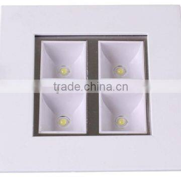 flat led panel square shape led ceiling light,4X1W