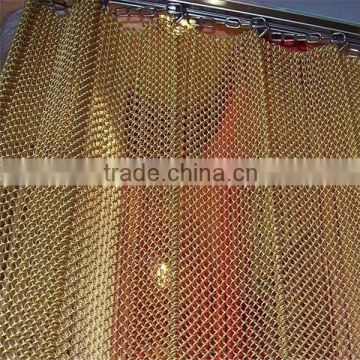 decorative copper wire mesh /decorative chain link mesh