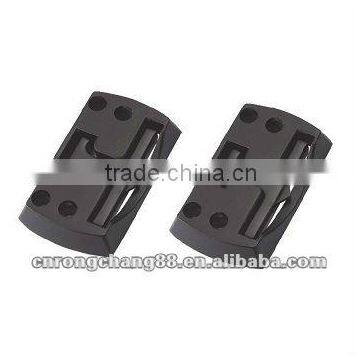 Black Fold Away Rope Cleats for Trucks, Boats, Trailers and Campers