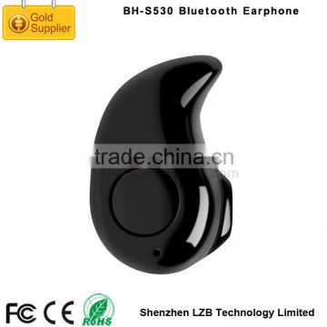 CE ROHS Certificated In-ear Mini Bluetooth Earphone with Bluetooth V4.0 and Stereo Sound Quality