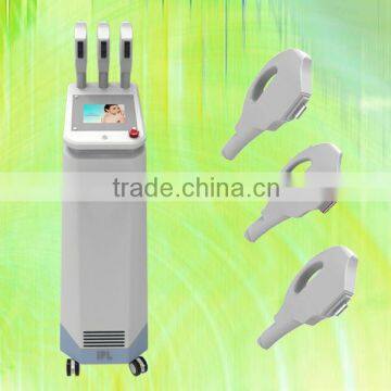 2014 hottest three handles ipl medical&beauty machine