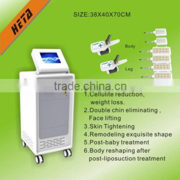 2015 lipoLaser cryo freezing fat cell slimming machine with two cryo handles