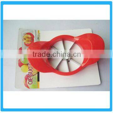 Promotional Plastic Colorful Apple Cutter