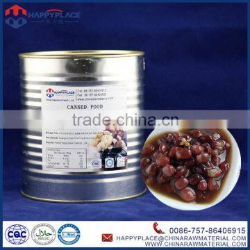 Canned red bean for Drinks, Desserts