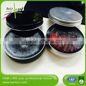 Hairkou short hair styles black pomade / non greasy water based perfume pomade