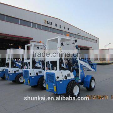 Hot Selling China Mini Hydraulic Wheel Loader Quick-hitch JOYSTICK With CE for European Market photo-3