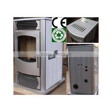 Advanced Pellet Stove, Air-Conditioner Heated by Wood Pellet