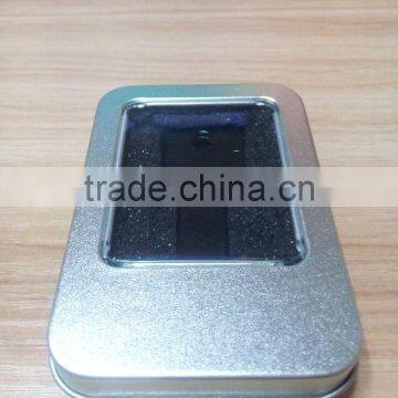 Metal USB Key Shape In Tin Box Package