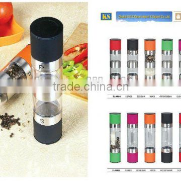 Automatic Pepper Mill , Electric Spice Grinder electric salt and pepper mill