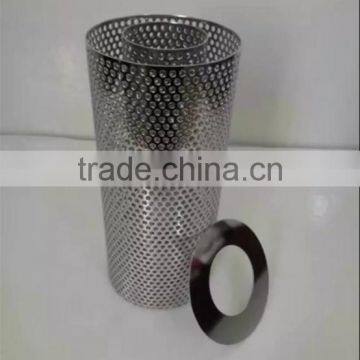 YS Stainless Steel Perforated Filter Mesh Tube/perforated Sylinder Strainer/perforated Pipe Strainer photo-3