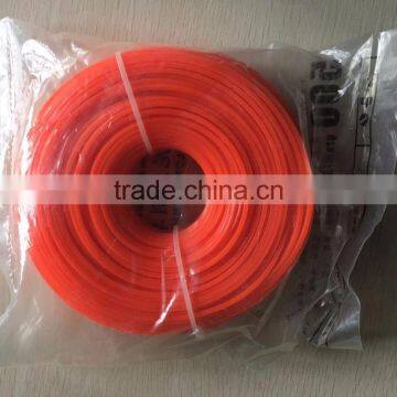 Natural red Color Nylon Trimmer Line 1.6mm / 2.0mm X 15M With Card Head