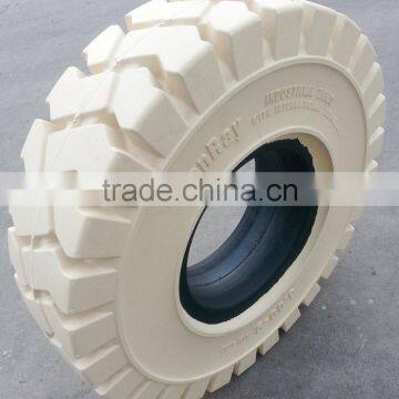 5.00-8 China Wholesale Solid 21x8-9 Tyres 600-9 Forklift Tyre Non Marking photo-4