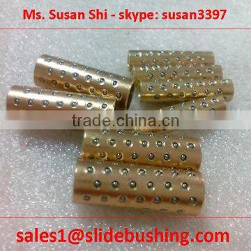 FZP POM Plastic Shell Ball Bearing Supplier FZH Brass Cage Ball Retainer Bush manufacturer