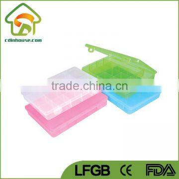 5 Days 15 Grids/Compartments Plastic Pill Box Organizer