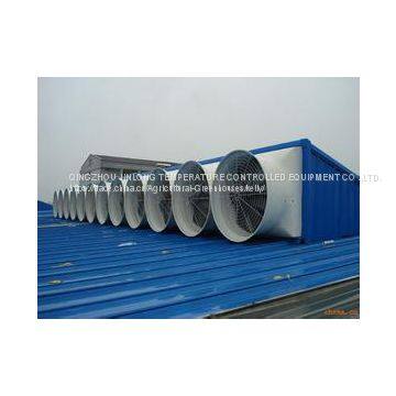 fiberglass  FRP  material   exhaust fan with cone