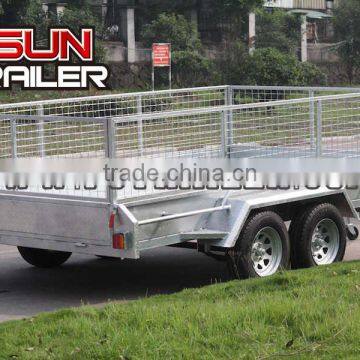 2016 Best Selling Fully Weled Tandem Cage Trailer 10x6/12x6 photo-5