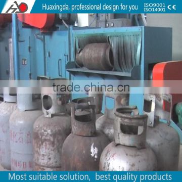 QH900 gas cyliner shot blasting machine