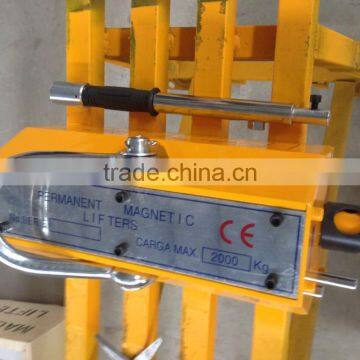 600kg Manual Permanent Lifting Magnet for Lifting Steel Plate photo-4