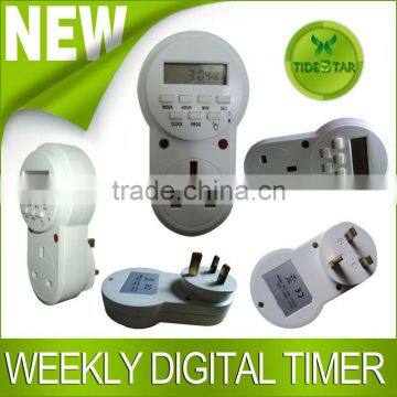 Weekly Digital timer socket,digital lighting timer