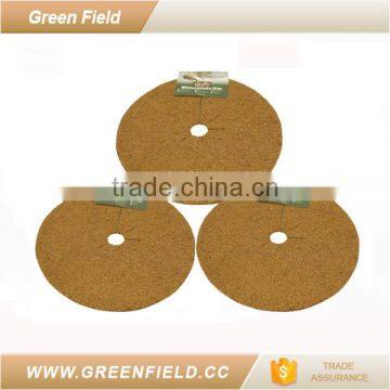 Natural fiber coco disc plant