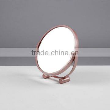 Plastic Cheap Oval Shaped Cosmetic Mirror Double Side Makeup Mirror