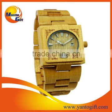 2015 Novelty Fashion Wooden Men Watch