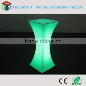 Led Square Cocktail /tea/ Coffee Table With Light photo-2
