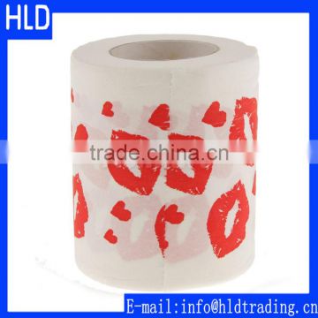 Custom Designed Novelty Printed Toilet Paper